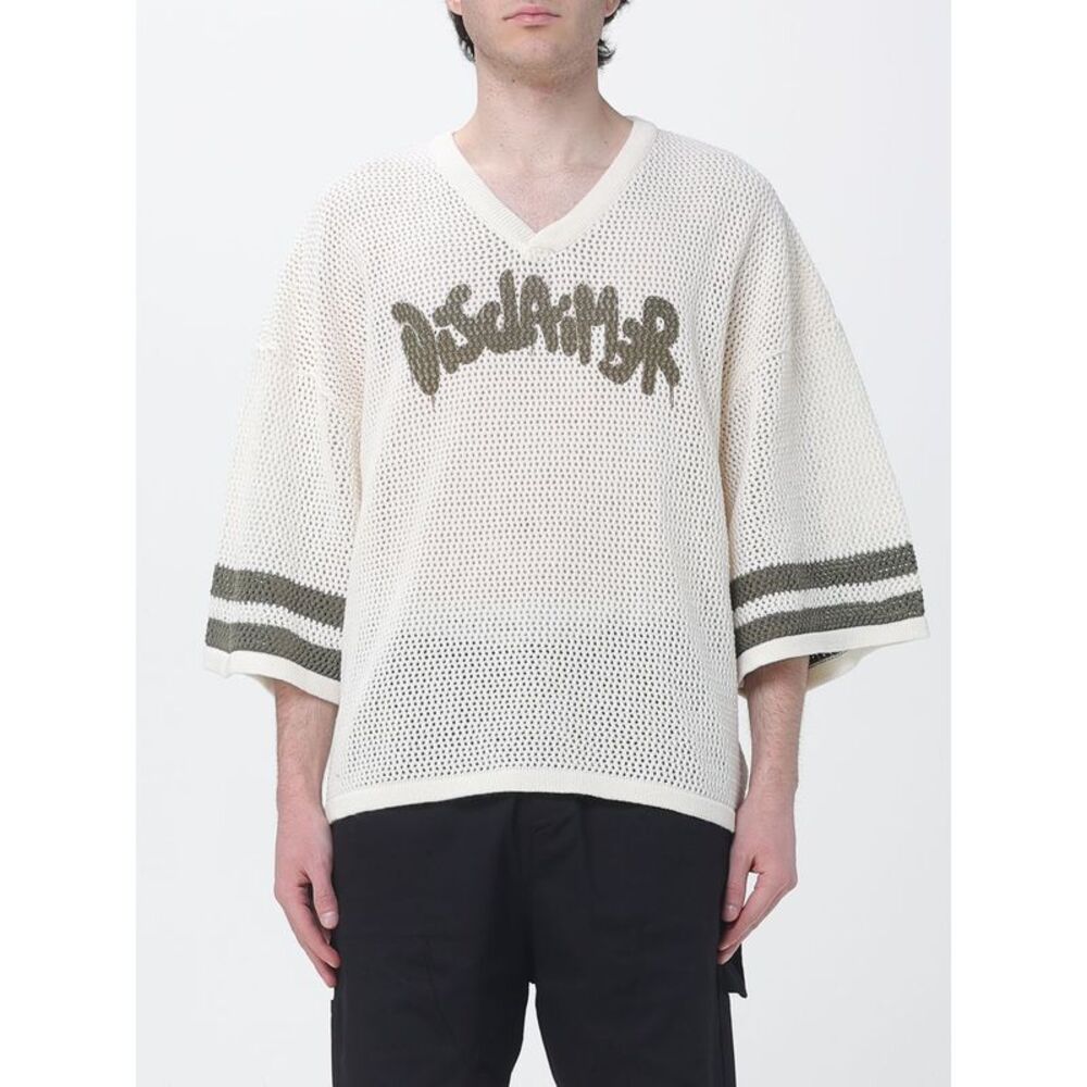 Disclaimer Men Perforated Cotton Knit Disclaimer